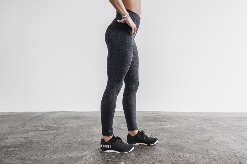 Leggings NOBULL Femme Grise - NOBULL High-Rise,France (6907-WRCIU)